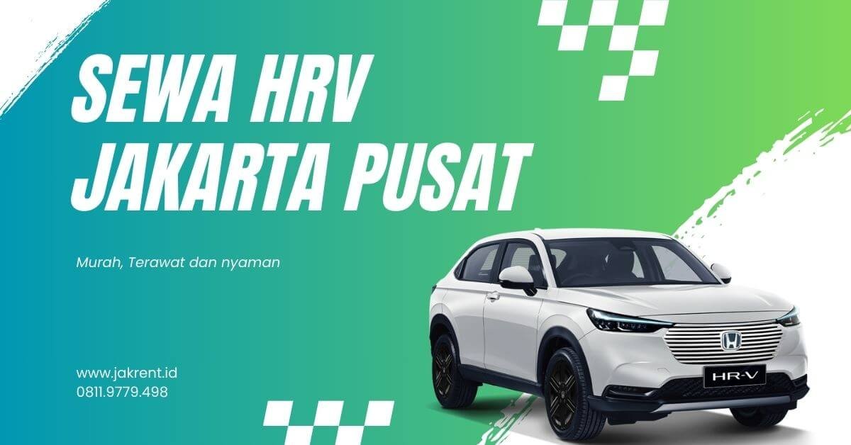 sewa HRV Jakarta Pusat