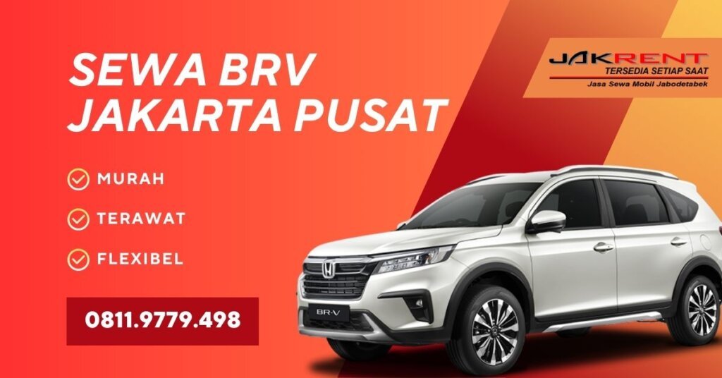 Sewa BRV Jakarta Pusat