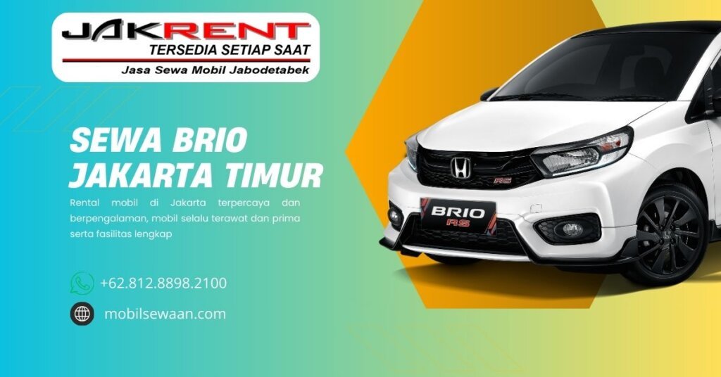 Sewa Brio Jakarta Timur