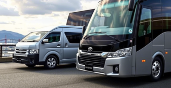 Hiace atau Bus Pariwisata Mana yang Lebih Cocok untuk Rombongan Anda
