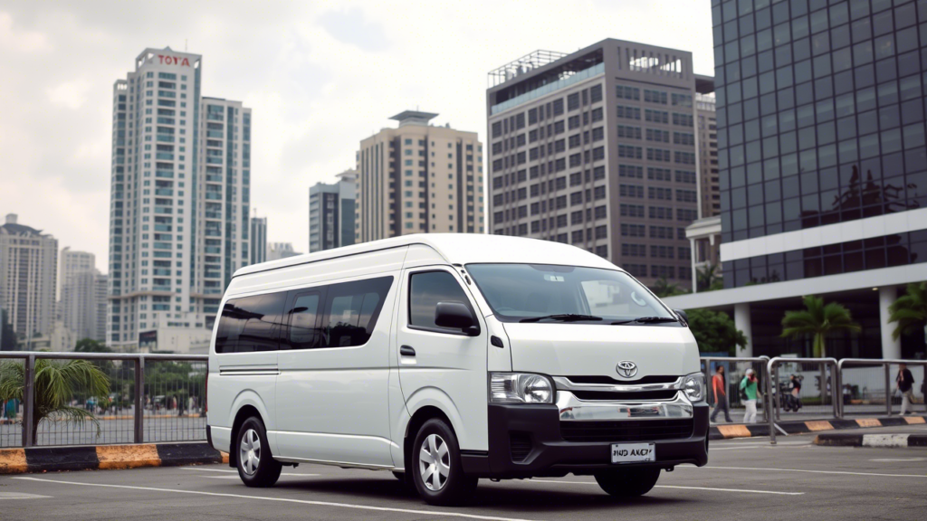 Memahami kapasitas dan konfigurasi tempat duduk Hiace