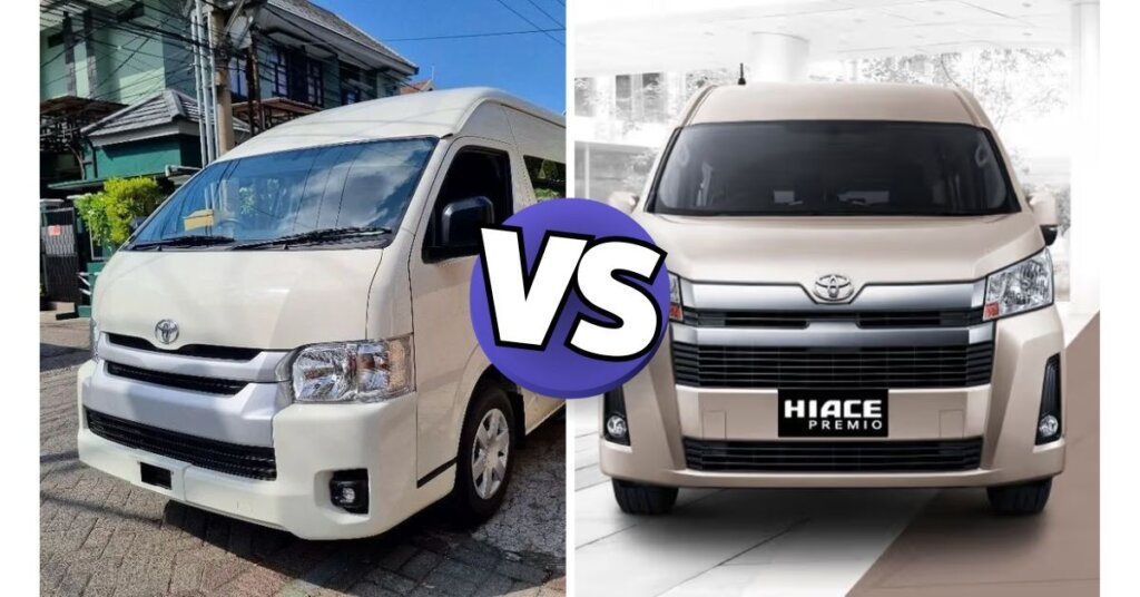 Perbandingan lengkap Hiace Premio vs Commuter