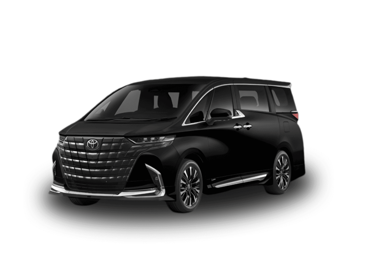 MOBIL ALPHARD HITAM Q hybrid AT