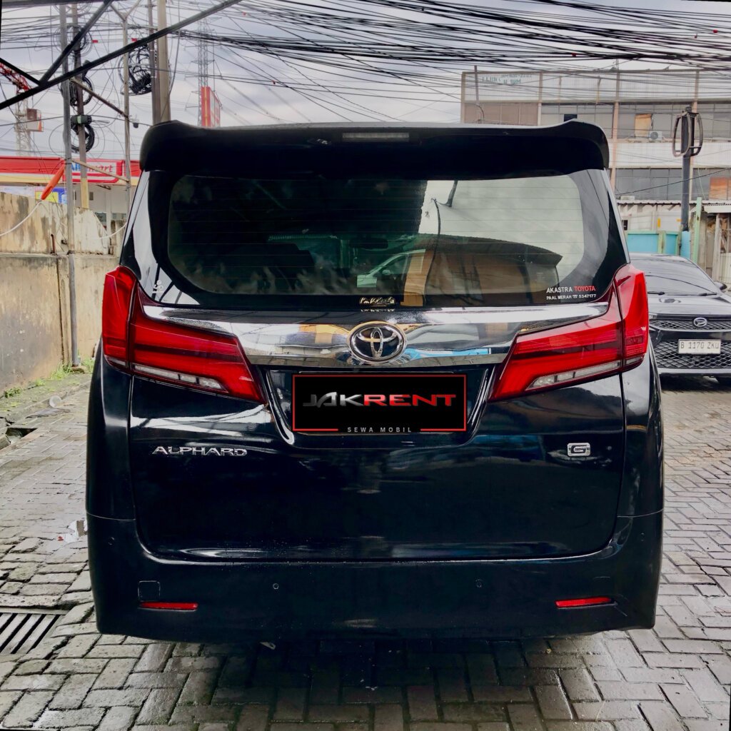 Alphard Gen3 belakang