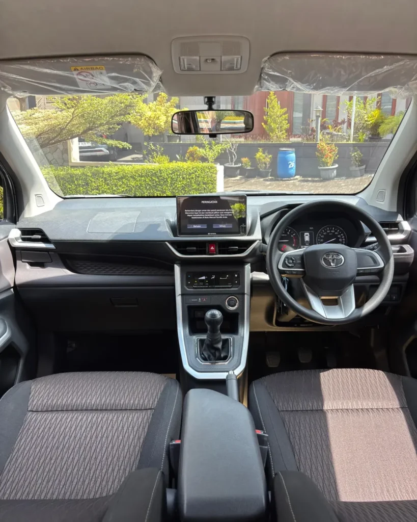 Avanza Hitam G 2022 Dashboard