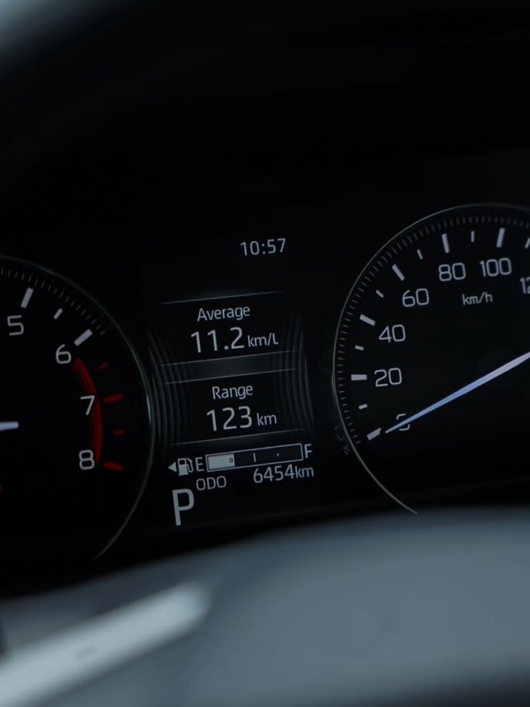 Avanza Putih G AT 2024 dashboard