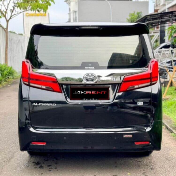 Alphard 2022 belakang