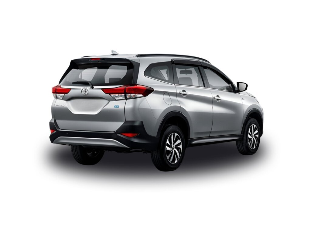 MOBIL RUSH SILVER G AT (BELAKANG)