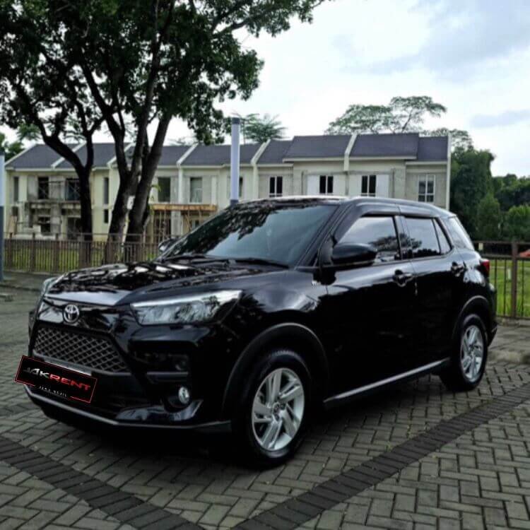 Toyota Raize 2022 Hitam Depan