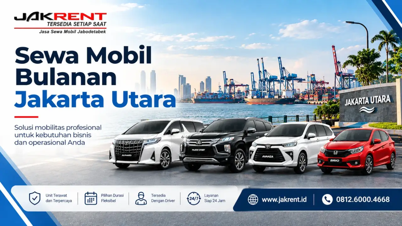 Sewa mobil bulanan jakarta utara